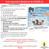Epidémie de Shigella sonei
