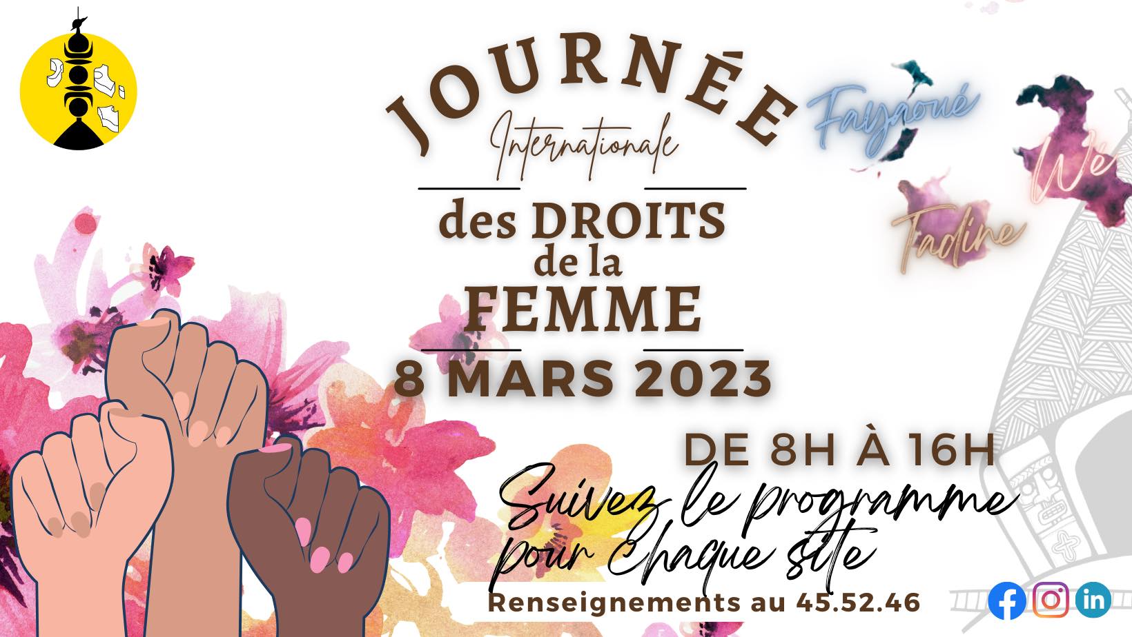 [JOURNÉE INTERNATIONAL DES DROITS DE LA FEMME]