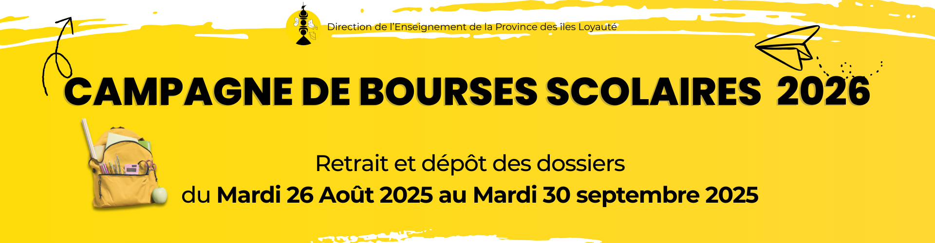 camapgne bourses scolaires 2026