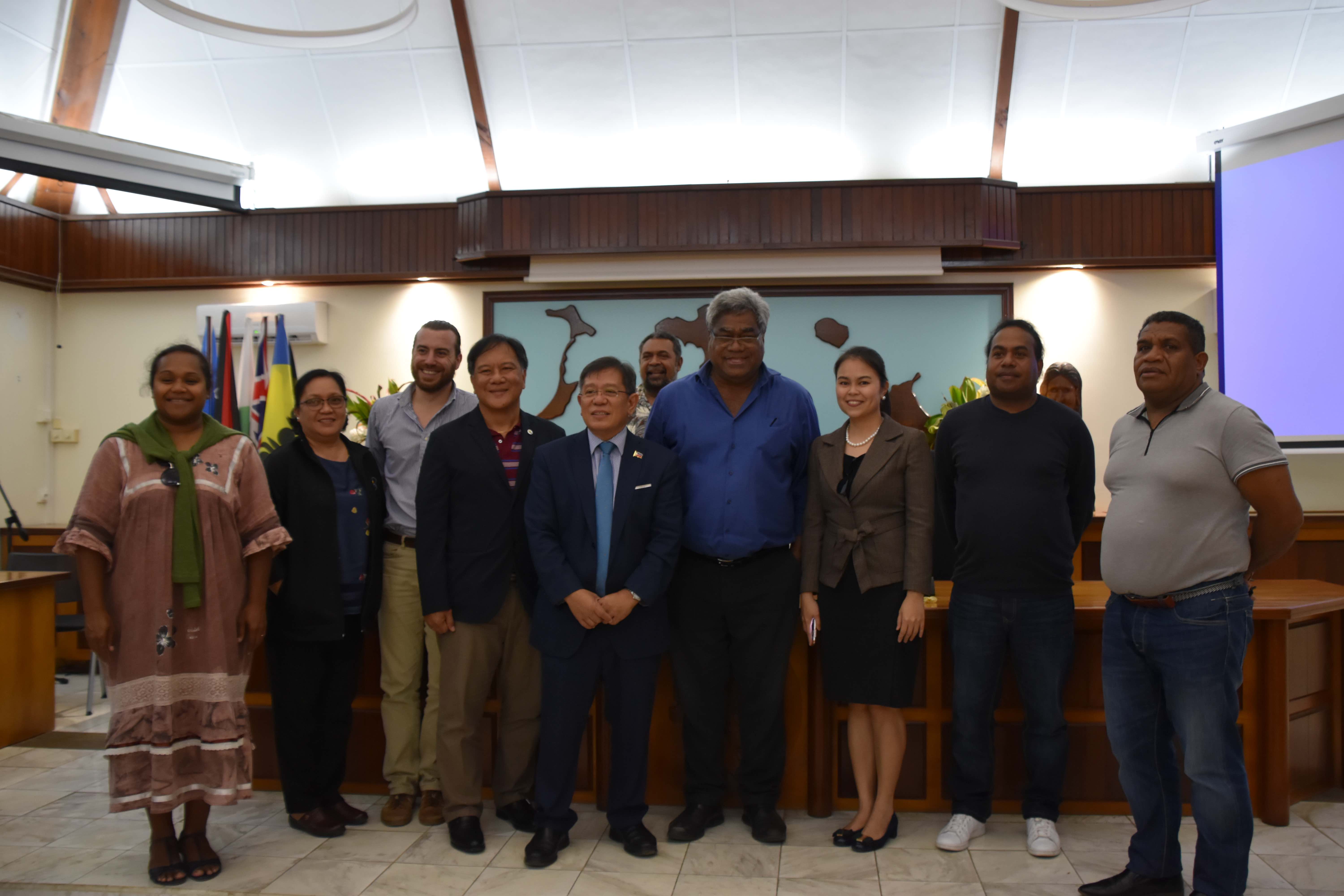 photo de groupe GOUV PHILIPPIN