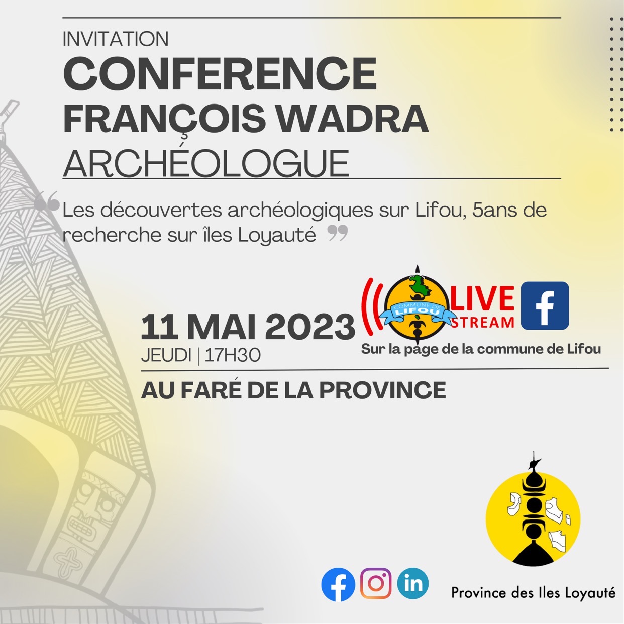 Conférence François WADRA