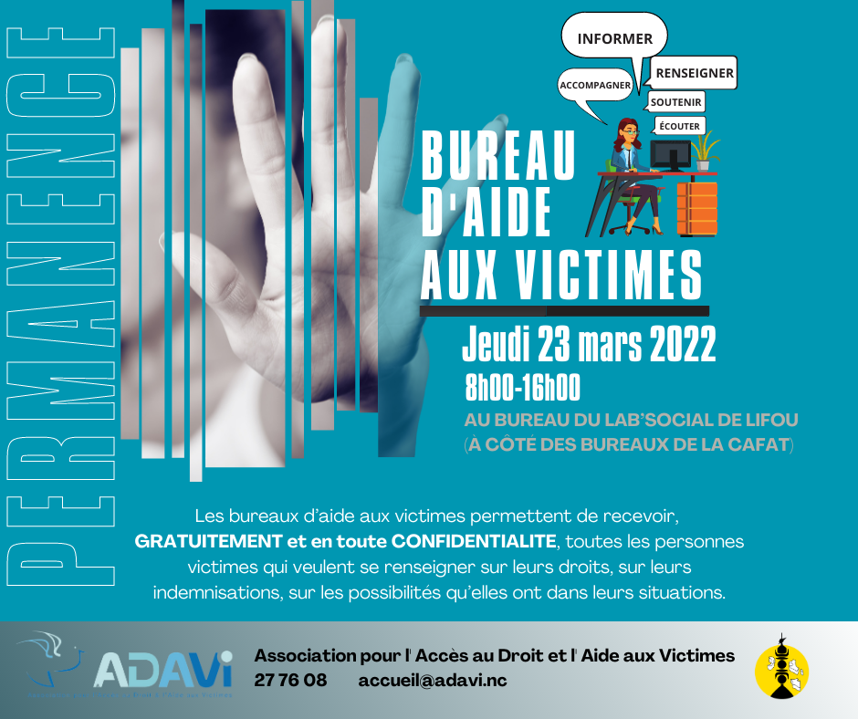 [PERMANENCE AIDE AUX VICTIMES] 