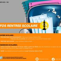 Rentrée scolaire 2022