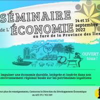 SÉMINAIRES ÉCONOMIQUES ILES