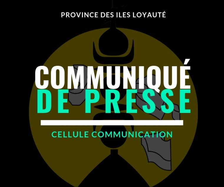 communiqué de presse