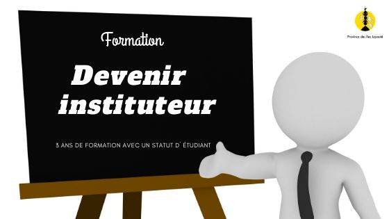 formation DEVENIR INSTITUTEUR