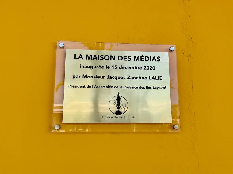 Inauguration maison des médias