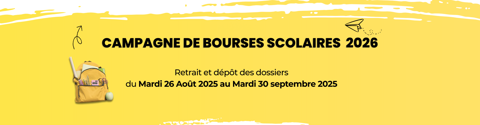 Campagne de bourses scolaires 2026